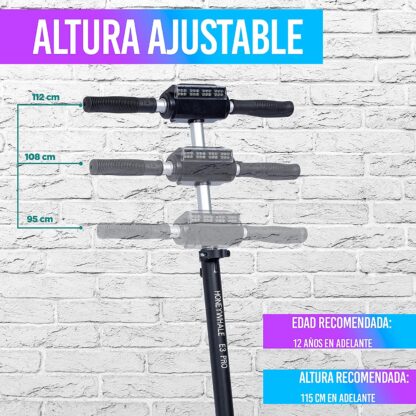 Elektro-Roller, ausgestattet mit Wabenreifen, Lithium-Batterie mit einer Kapazität von 36V/7.5Ah, bis zu 30 Meilen, 350W Brushless Motor mit einer maximalen Geschwindigkeit von 16mph, geeignet für über 14 Jahre alt - Image 6