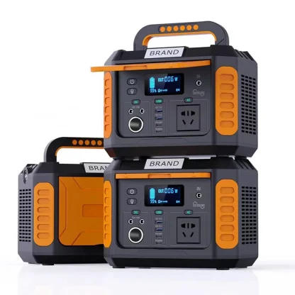 110V 220V AC Portable Power Station 500W 160800mAh Notfall Power Bank Outdoor Solar Powered Generator für Camping Reisen