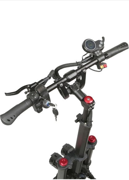 Elektro-Roller Erwachsene 50 MPH mit Sitz, 5600W Dual Hub Motoren High Speed Scooter bis zu 56 Meilen, schnelle Sport-Roller 11 „Off Road Reifen für alle Arten von Terrain Abenteuer - Image 7