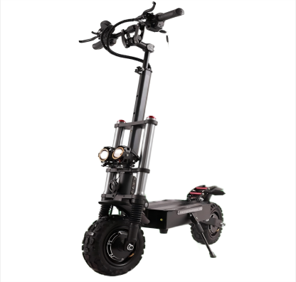 Elektro-Roller Erwachsene 50 MPH mit Sitz, 5600W Dual Hub Motoren High Speed Scooter bis zu 56 Meilen, schnelle Sport-Roller 11 „Off Road Reifen für alle Arten von Terrain Abenteuer