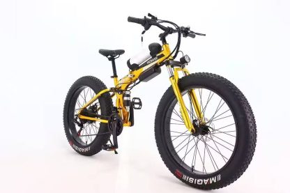 Fahrrad 48V 15Ah 500W Elektrofahrrad 26“ Fat tire Mountain electric Bike faltbares Elektrofahrrad