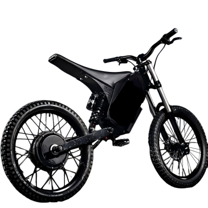 Elektro-Dirtbike für Erwachsene – Mountainbike mit 2100-Wh-Akku (60 Ah), max. 40 mph und 80 Meilen Reichweite, bürstenloser Motor mit 5000 W Spitzenleistung, 21-Zoll-Motorradreifen und Vollfederung vorne