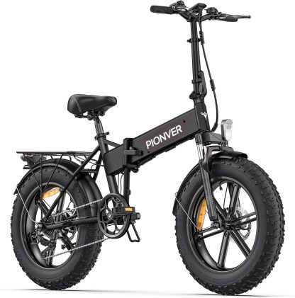 E-Bike Elektrische Fiets Opvouwbare | 20''×4.0“ Fat banden | 48V 13Ah Lithiumbatterij | Reichweite 120KM | 7 Speed | 25KM/H