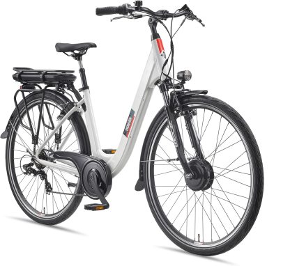 E-Bike Damen Herren 28 Zoll | Elektrofahrrad E-Citybike | Frontmotor 250 W | City Pedelec | 468 Wh Li-Ion Akku | 3 & 7-Gang Ketten-/Nabenschaltung | 100 km Reichweite | Straßenzulassung