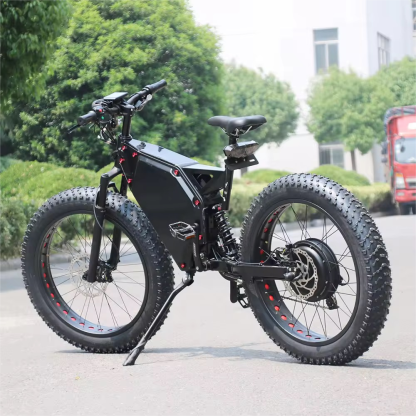 Elektro-Dirtbike für Erwachsene – Mountainbike mit 2100-Wh-Akku (60 Ah), max. 40 mph und 80 Meilen Reichweite, bürstenloser Motor mit 5000 W Spitzenleistung, 21-Zoll-Motorradreifen und Vollfederung vorne - Image 7