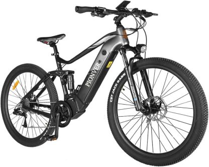 27.5-Zoll-E-Bike, 250-W-Mittelmotor, 48-V-624-Wh-Lithium-Ionen-Akku, vollgefedertes E-Mountainbike, Unisex für Männer und Frauen, Pedelec MTB 8-Gang - Image 7