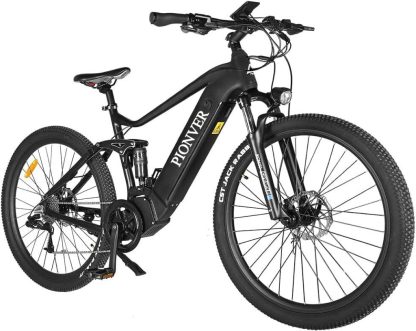 Elektrisches Mountainbike 29", 250-W-Mittelmotor, integrierter herausnehmbarer 48-V-Akku mit 13 Ah, vollgefedertes E-Bike für Erwachsene, Shimano 8-Gang-Schaltung - Image 7