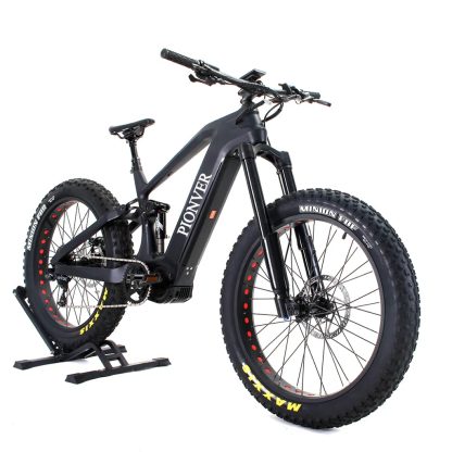 26-Zoll-Elektrofahrrad für Erwachsene, 750-W-Mittelmotor, 48-V-Lithium-Ionen-Akku mit 17,5 Ah, vollgefedertes E-Mountainbike