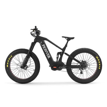 26-Zoll-Elektrofahrrad für Erwachsene, 750-W-Mittelmotor, 48-V-Lithium-Ionen-Akku mit 17,5 Ah, vollgefedertes E-Mountainbike - Image 4
