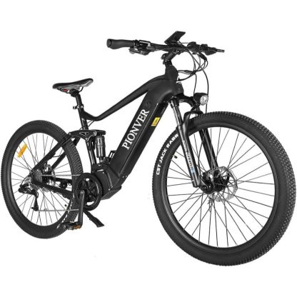Elektrisches Mountainbike 29", 250-W-Mittelmotor, integrierter herausnehmbarer 48-V-Akku mit 13 Ah, vollgefedertes E-Bike für Erwachsene, Shimano 8-Gang-Schaltung